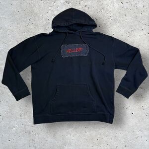 Lil Peep Black Hellboy Hoodie  Sweatshirt Black Shining Star XL